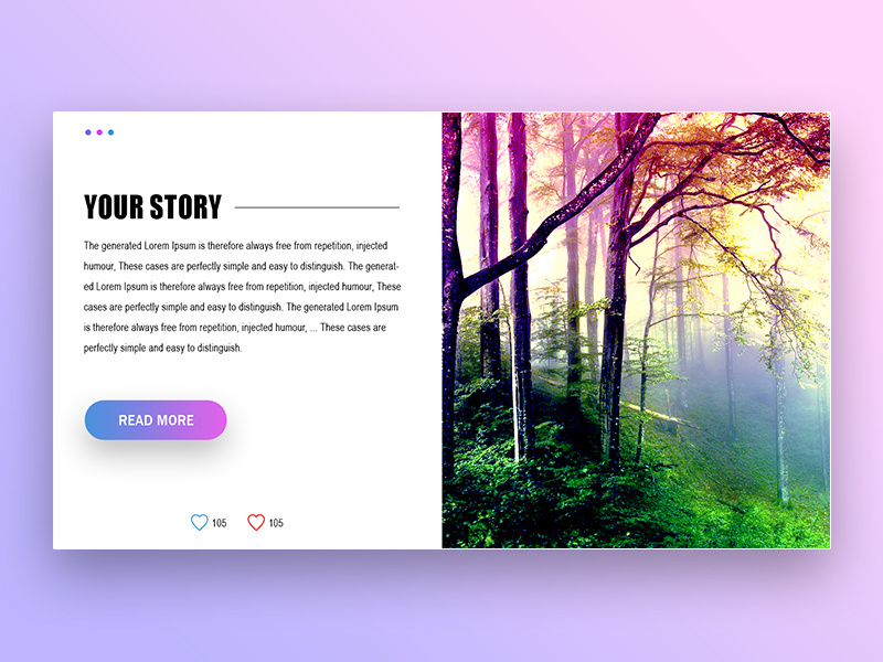 Storytelling Board dailyui book design book gradient color story telling gradient design dashboard design