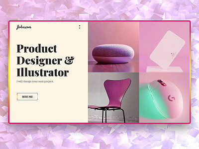 Product Designer Portfolio branding colorful illustration design illustrator personal website portfolio design product designer ui design website design