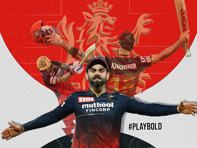 Virat Kohli RCB branding design graphic design wallpaper