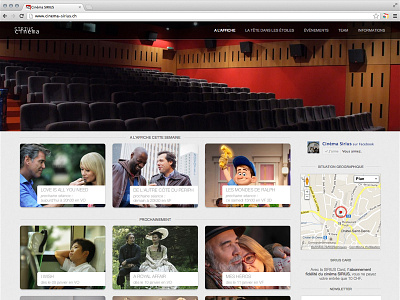 Cinema Sirius Homepage