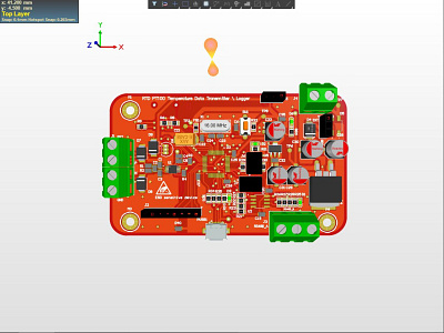 Logger PCB design 3d animation branding design electronics graphic design illustration logo motion graphics pcb typography ui ux vector