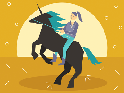 LawGives how it works illustration unicorn vector