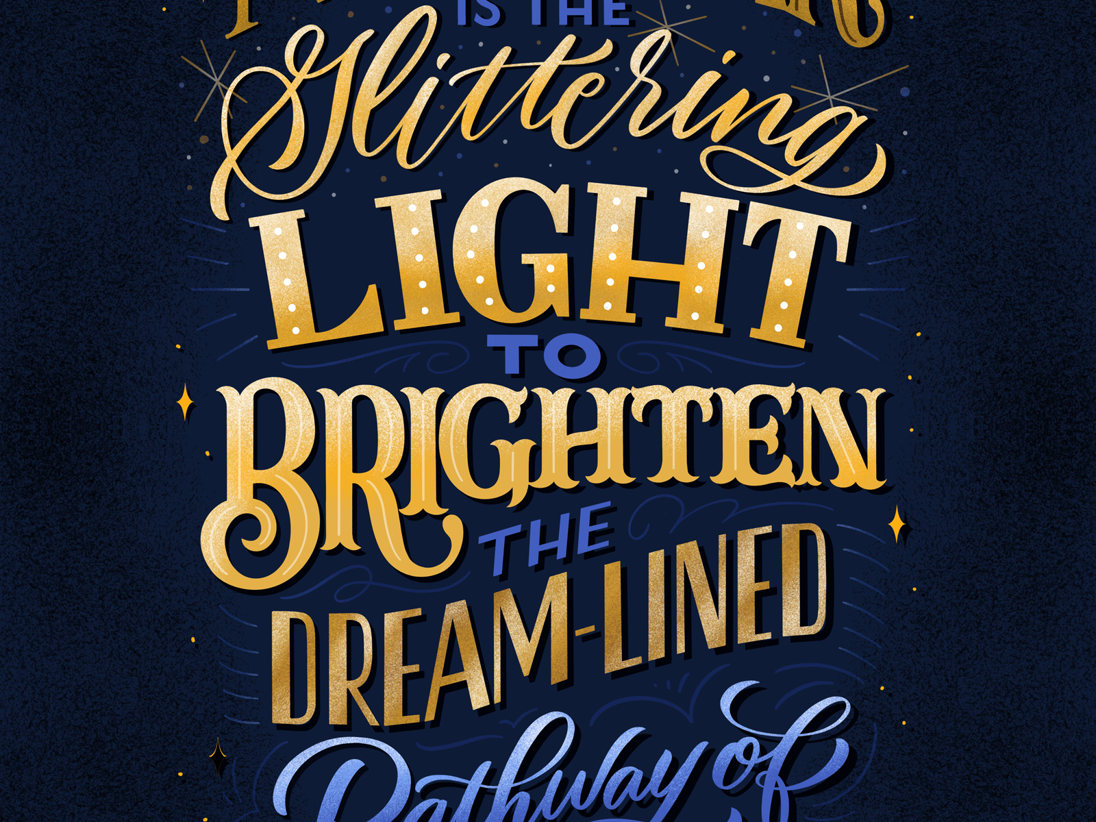 New Year Light by Laura Bolter on Dribbble