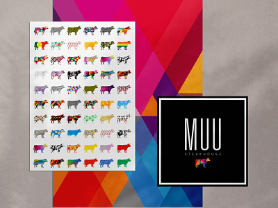 MUU Steakhouse brand design branding branding design graphicdesign identity logo steakhouse