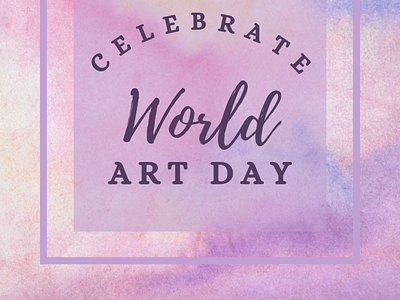 World Art Day app branding design graphic design illustration logo ui ux
