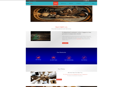 Wood works WordPress Theme