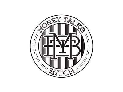 Money Talks coin dollar ftdesign lines mark money monogram penny real study swag talk