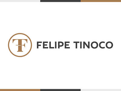 Felipe Tinoco Logo branding ft identity logo logotype monogram