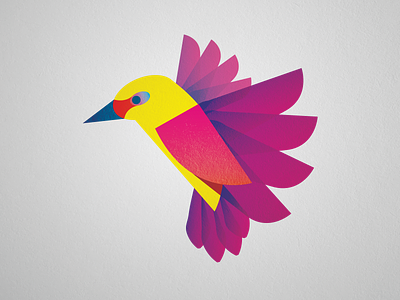 Bird Print Poster adobe illustrator adobe photoshop graphicdesign minimalart