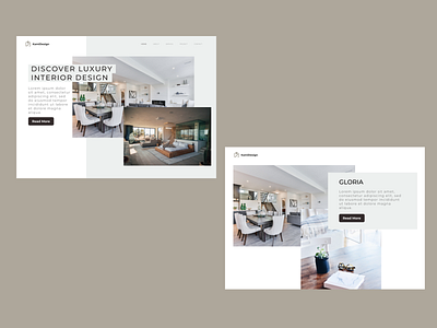 KamiDesign - Company Profile Design - Web UI Design