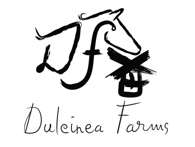 Dulcinea Farms logo design branding design illustration logo