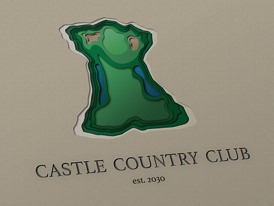 Castle Country Club art brand branding character clean color design designer flat graphic grid identity illustration illustrator layout lettering logo type typography vector
