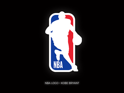 NBA Logo x Kobe basketball brand branddesign branding brands clean color design kobe kobeart kobebryant logo logodesign nba nbadesign nbalogo newnbalogo rebrand redesign vector