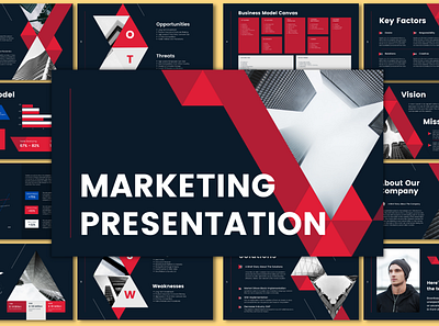 Sales and Marketing Presentations! branded presentation branding canva canva presentation design graphic design illustration logo