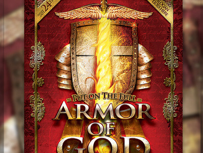 Armor of God Flyer Template