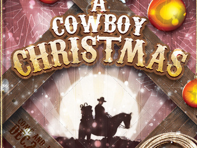 Vintage Cowboy Western Christmas