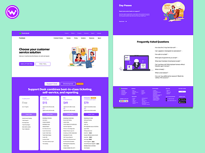 Redesign Web Freshdesk