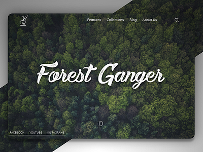 Forest Ganger - Landing Page