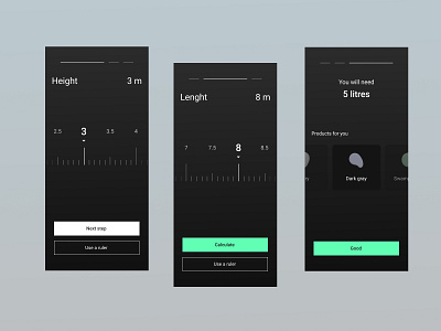 Daily UI #004  - Calculator paint shop