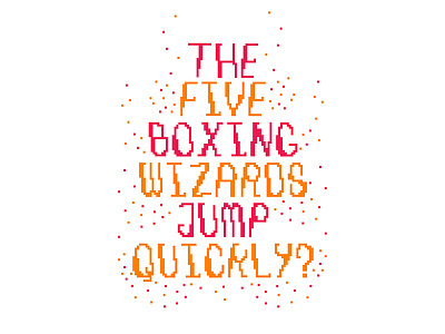 The Five Boxing Wizards - Fizzled (Original Typeface) color fizzled grid grids love publication type typeface typography