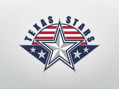 Texas Stars - Stars & Stripes Military Appreciation Logo