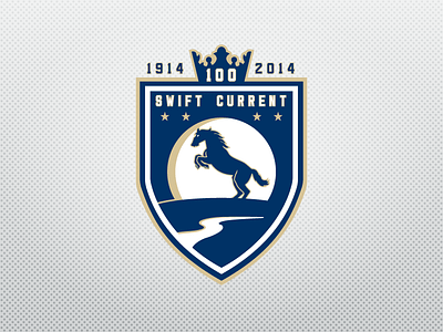 Swift Current Broncos - City of Swift Current Centennial Logo