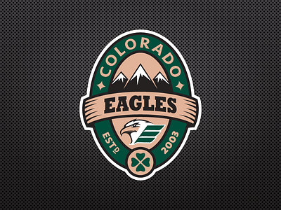 Colorado Eagles Pot Of Gold Logo