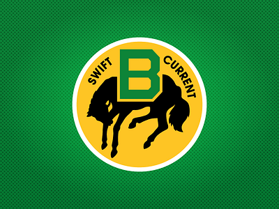 Swift Current Broncos 3rd Jersey Main Crest