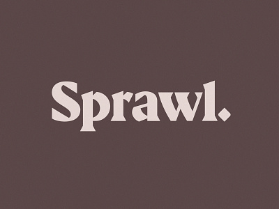 Sprawl Wordmark