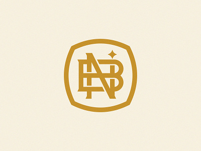 NB Monogram b badge icon logo midwest monogram monoline north stamp star symbol vintage