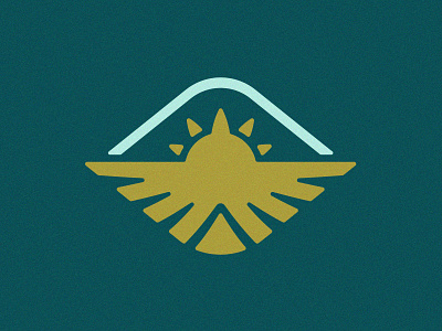 Visions in Ag agriculture bird eagle field grow growth hawk icon identity logo soar sunrise sunset symbol visions