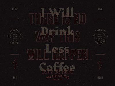 Fuel Thy Creativity 2020 badge blackletter branding coffee coffee bean dribbbleweeklywarmup fuel lockup pattern type typogaphy