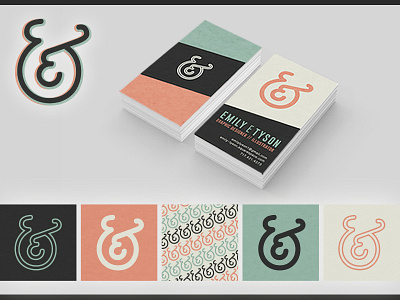 EET Personal Branding ampersand branding business cards design icon inspiration logo new pattern personal