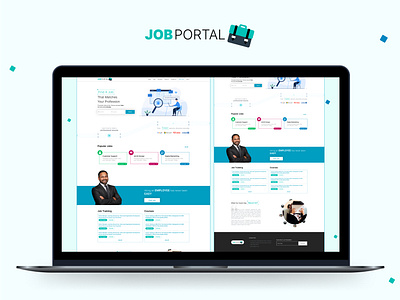 Job Portal (landing page design)