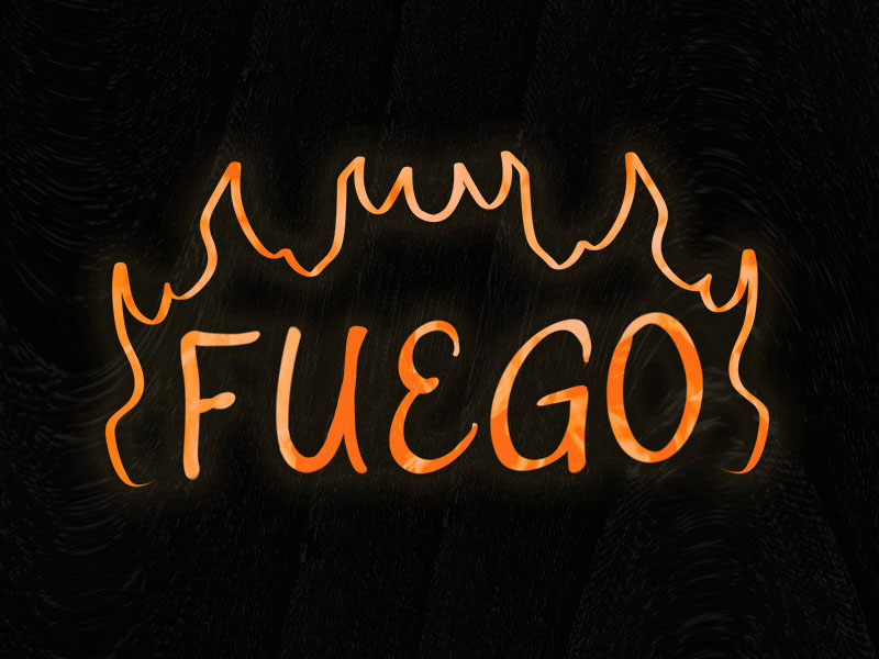 Fuego Hand Lettering By M. Katrina Roberts On Dribbble