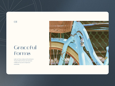 Advantages advantage bicycle card design typography ui