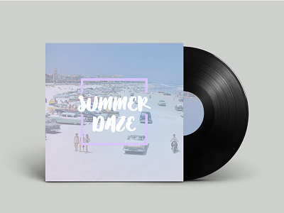 Summer Daze on Designers.mx beach cover design designers.mx mixtape music playlist spotify summer