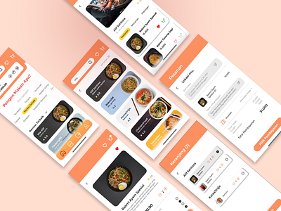 Food Delivery - Mobile Apps design mobileapp ui