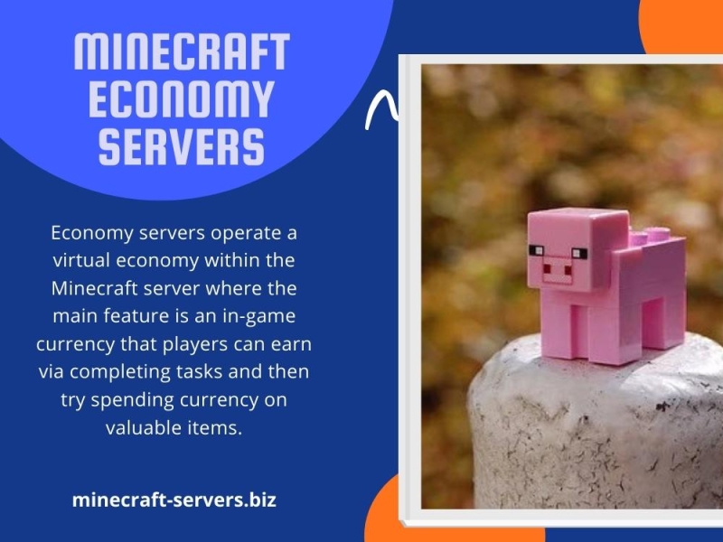 Minecraft Economy Servers by Minecraft Servers on Dribbble