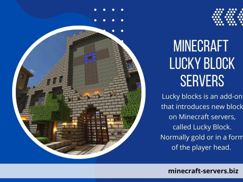 Minecraft Lucky Block Servers by Minecraft Servers on Dribbble