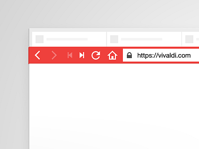 Vivaldi 3d browser icons tabs url vivaldi