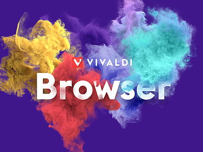 Vivaldi Wallpaper browser colors smoke vivaldi