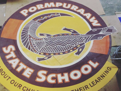 From design through to manufacture - School Logo in AUS