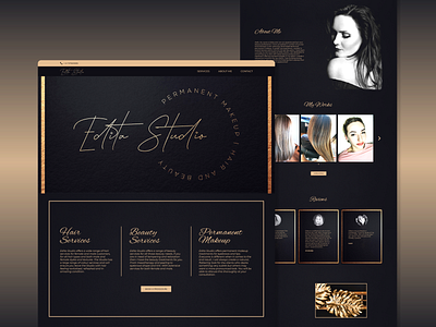 Edita Studio Website Design design ui ux web design website