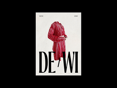 DE/WI, Poster art art direction brand branding composition contemporary design editorial fashion font fonts illustration layout layout design logo photography type typeface typography ui
