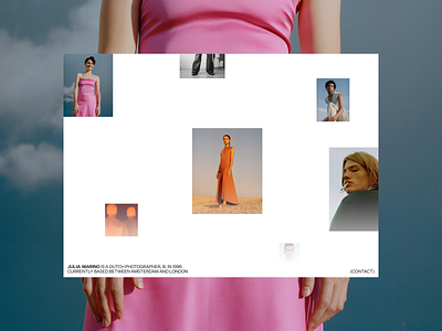 JULIA MARINO – ABOUT art art direction concept design digital editorial layout photography site type typography ui website