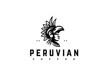 Peruvian Coffee bird coffee logo peru peruvian peruvian logo