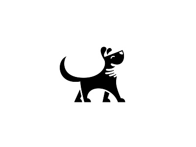 Good boy animal logo dog dog logo happy dog pet pet logo