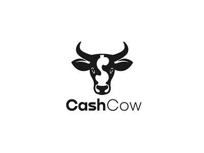 Cash Cow animal logo cashlogo cow cow logo money logo