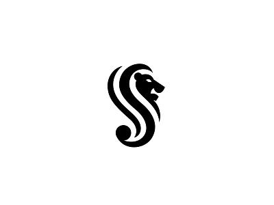 Music S Lion lion lion logo music logo s letter s logo